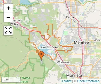 Area schools map